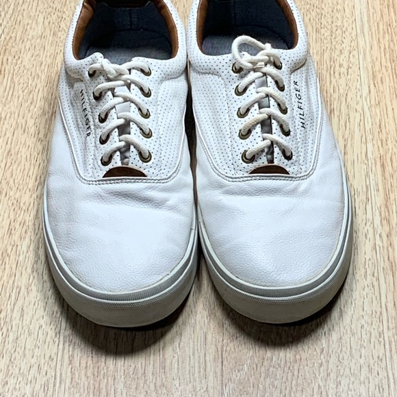 Tommy Hilfiger Mens Brown Lace Up Shoes Sz 9.5 - Picture 2 of 7